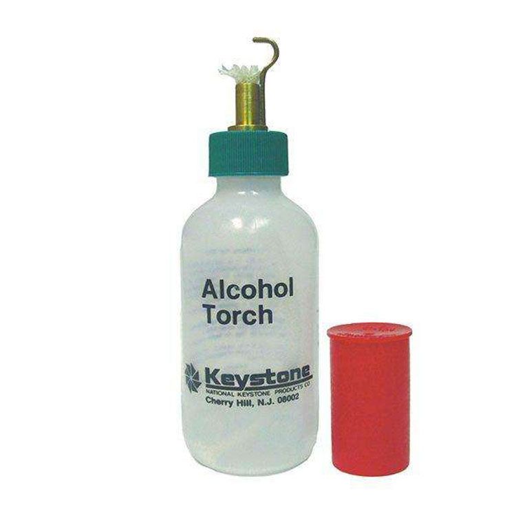 Plastic Alcohol Torch Bottle with Wick Fishing Rod